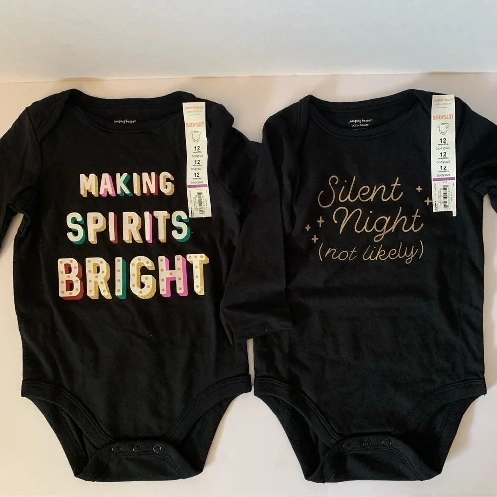 NWT. CARTER’S Black Holiday One Piece Set